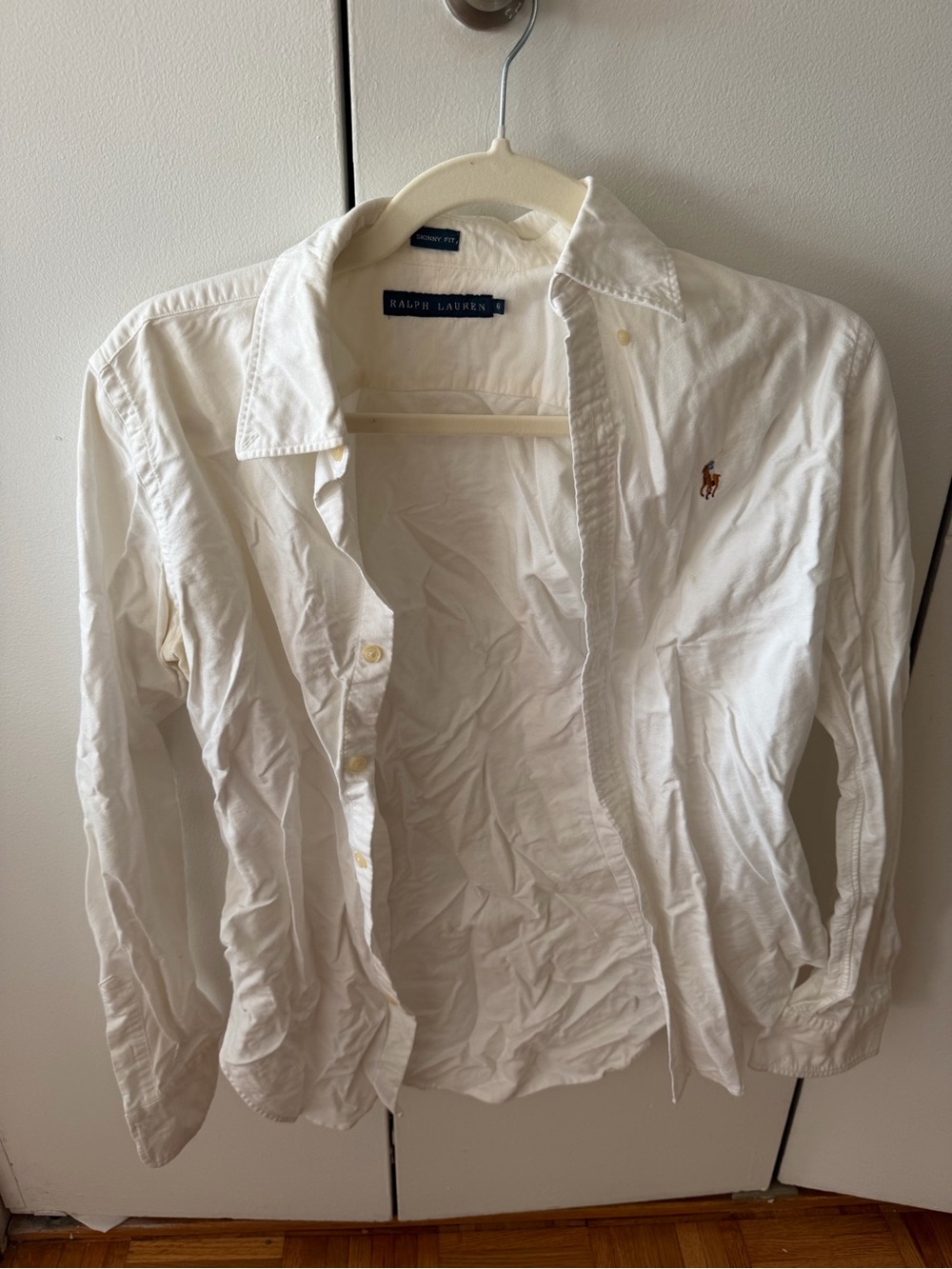 Ralph Lauren Women’s Classic White Oxford Shirt